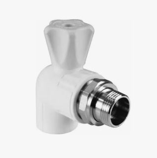 Шаровой кран для радиатора "VALFEX" (25х1/2)(угловой)