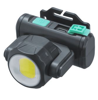 Фонарь аккумуляторный налобный 95 555 NPT-H38-ACCU 1COBx3.2Вт+1LEDx3Вт 4реж Li-ion 1,2А ч NAVIGATOR 