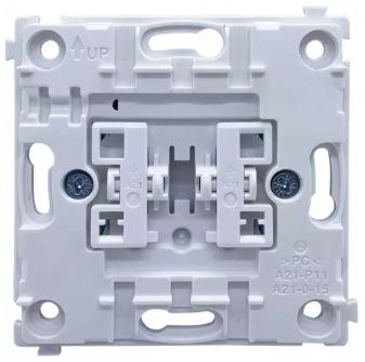 Donel R98 механизм выключателя В2 с 2-х мест (проходного), 10 A 250 В~, серия DA