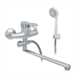 Смеситель для ванны "ЦС" латунь, d=35, L30F, хром ПРЕСТИЖ 