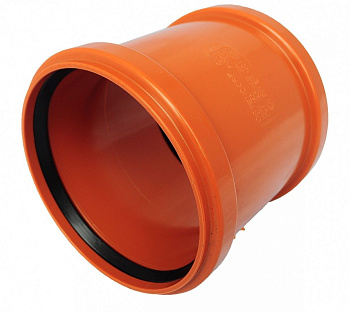 Муфта соединительная канализационная "Россия" (наружная) (110)