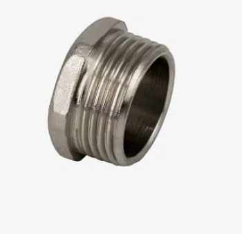 Заглушка RTP 25 (никель) наружная резьба