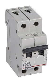 Выключатель автоматический модульный  2п С 50А RХЗ 4,5кА