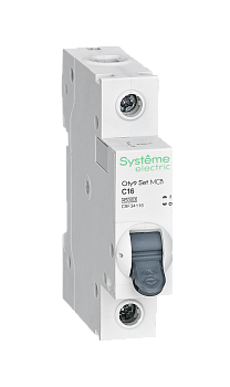 Systeme Electric City9 Set Автоматический выключатель (АВ) С 10А 1P 4.5kA 230В