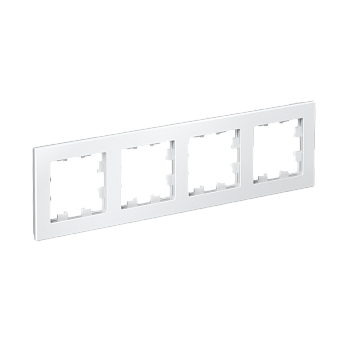 Рамка 4-м Atlas Design универс белый