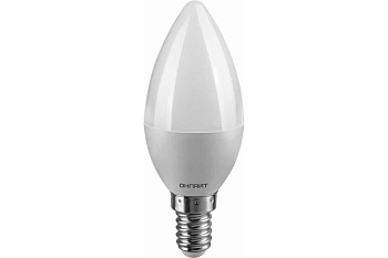 Светодиодная лампа C37 E14 6Вт 200-240В Пластик + алюминий 560Лм Угол рассеивания 220° 6500K Ra>80 Φ