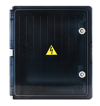 Щит с монтажной панелью ЩМПп 450х300х160 УМП-пластик с замком пр.дверь IP65 КРЗМИ 