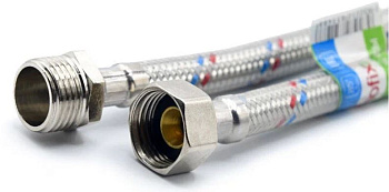 Подводка гибкая для воды "TF - BLUE" (1/2"х0.3 г/ш)