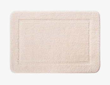 Коврик для ванной комнаты, 65х45, микрофибра, светло-бежевый, IDDIS, PSQS02Mi12