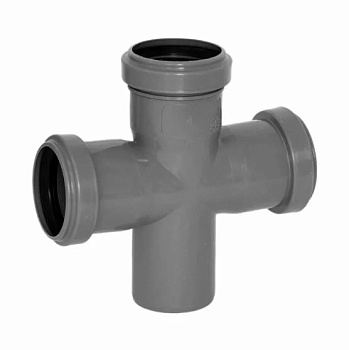 Крестовина канализационная "Россия" (50х50х90°)