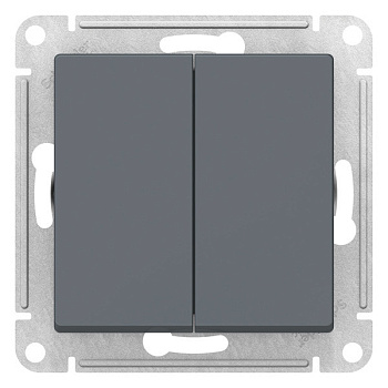 Systeme Electric AtlasDesign Грифель Переключатель 2-клавишный сх.6, 10АХ, механизм