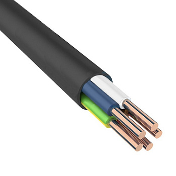 Кабель силовой медный ВВГнг(А)-LS 5х10 АЛЬФАКАБЕЛЬ ГОСТ