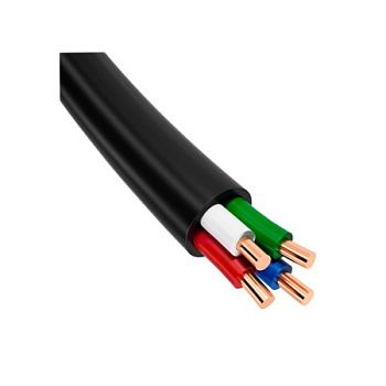 Кабель силовой медный ВВГнг(А)-LS 4х6 АЛЬФАКАБЕЛЬ ГОСТ