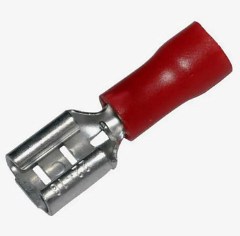 Разъём плоский кабельный изолированный "мама" РПИ-М 1.5-(6.3) серия ПРОФИ КВТ