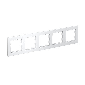 Рамка 5-м Atlas Design универс белый