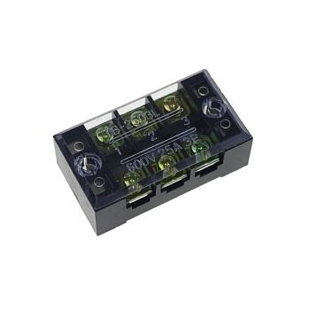 Зажим ЗКВК 3х25А корбалитовая