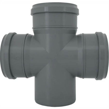 Крестовина канализационная  (110х110х110х90°)