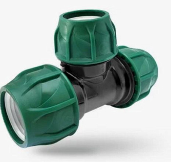 Тройник ПНД "POELSAN" (40х32х40)