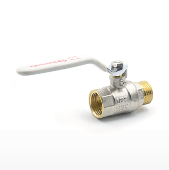 Шаровой кран "Thermofix серия 1 000" (25 Р м/р) (БЕЛАЯ РУЧКА 1025.02W)