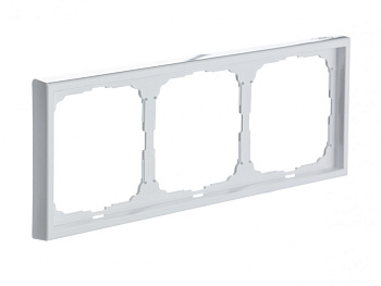 Systeme Electric ArtGallery Белый Рамка 3-ая, универсальная