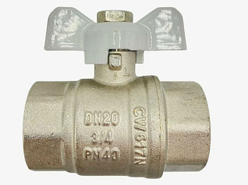 Кран шар. PROFACTOR вн-вн 3/4 бабочка