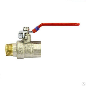 Кран шаровый HLV-Optima вн-нар 1/2 рычаг.