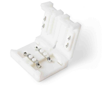 Коннектор Apeyron 2pin для одноцветной ленты 10 мм