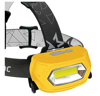 Фонарь аккумуляторный налобный 14 486 NPT-H20-ACCU 1COB LED 3Вт + 1LED 3Вт аккум. Lead-acid 0.5 А.ч 