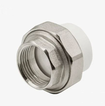 Муфта разъёмная вн./вн. "RTP" - белая (32)