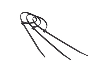 Хомут кабельный 4.8х350 нейл. черн. (уп.100шт) Rexant