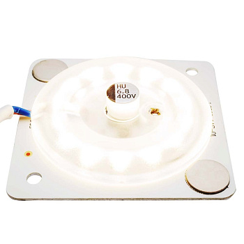 Плата светодиодная Apeyron 220В, 24Вт, smd2835, IP20, 80Лм/Вт, 4000 К, 120*63мм. с линзой