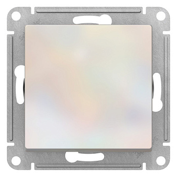 Systeme Electric AtlasDesign Жемчуг Выключатель 1-клавишный сх.1, 10АХ, механизм