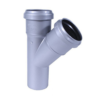 Тройник канализационный 50х50х45 СИНИКОН
