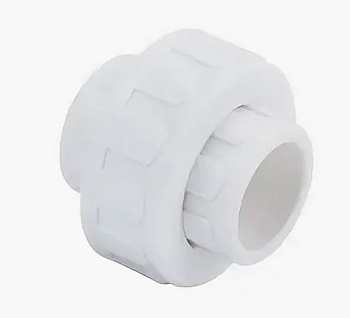 Муфта разъёмная вн./вн. "RTP" - белая (20) (PPR)