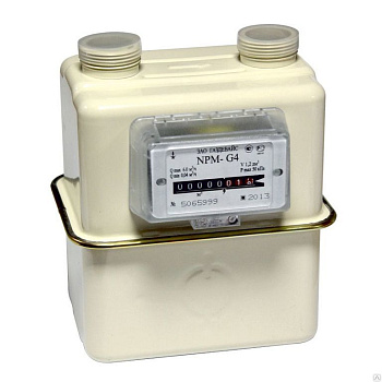 Счётчик газа G4 NPM, 110, правый, Тр1.1/4", ("Газдевайс"10)