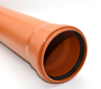 Канализационная труба "Россия" (наружная) (110х3.4х500)													