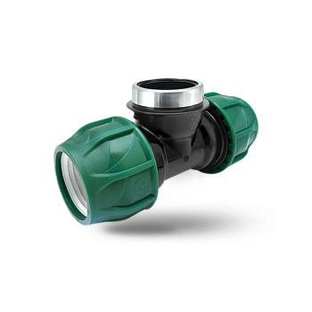 Тройник вн./рез. ПНД "POELSAN" (25х1/2")