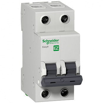Schneider Electric EASY 9 Автоматический выключатель 2P 63A (C)