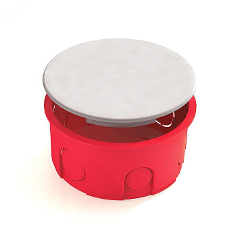 CHINT Коробка распаячная для скрытого монтажа в кирпичных стенах  D80х40мм (с перфорированным основа