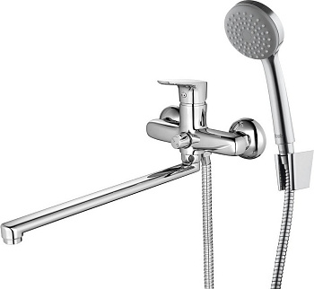 Смеситель для ванны c длинным изливом Iddis Zodiac