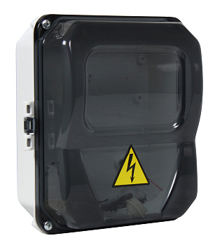 Щит учета ЩУ-1 226х197х92 настен пласт IP55 КРЗМИ12 (1/3)