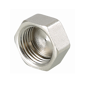 Заглушка HLV 3/4 внутренняя резьба никель