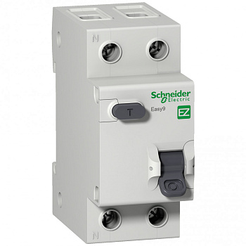 Schneider Electric EASY 9 Дифференциальный автоматический выключатель 1П+Н 40А 30мА C AC =S=