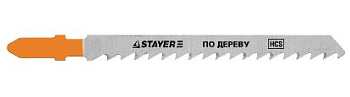 Полотно STAYER для эл/лобзика шаг 4мм, 75 мм