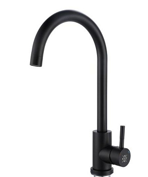 SUS124BL-017F Смеситель для кухни, Д35