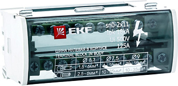 EKF PROxima Шина нулевая в корпусе (2х15)