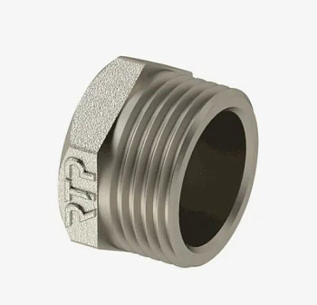 Заглушка RTP 20 (никель) наружная резьба