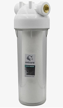 KSBP 12 Фильтр "Unicorn" магистральный прозрачный 1/2" (10"SL)
