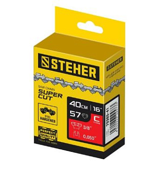 STEHER type C шаг 3/8" паз 1.3 мм 57 звеньев цепь для электропил