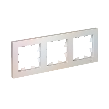 Systeme Electric AtlasDesign Жемчуг Рамка 3-ая, универсальная